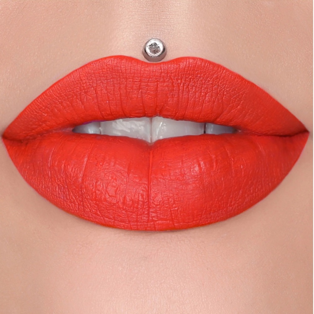 NEW Jeffree Star Cosmetics Velour Liquid Lipstick in Prick Bright Orange Matte - Picture 2 of 6